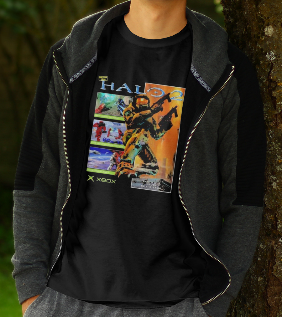 Halo 2 Master Chief Xbox Matchmaking Earth Will Never Be The Same T-Shirt