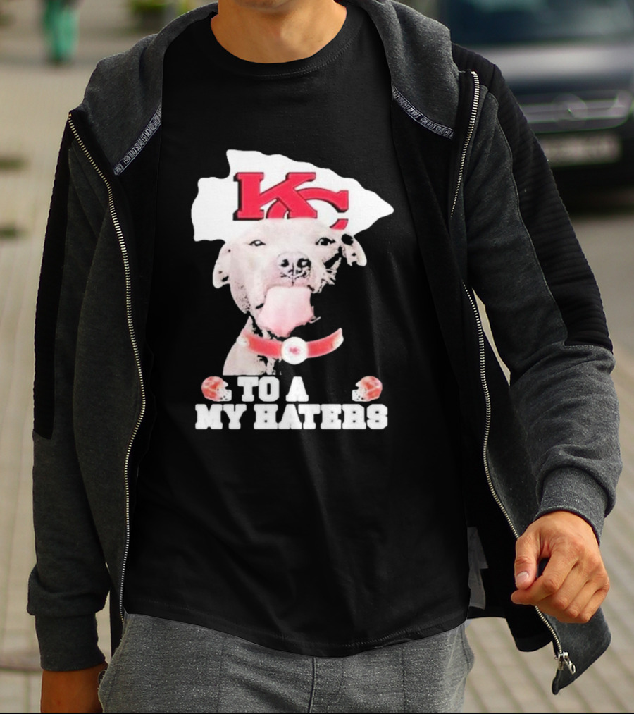 Kansas City Chiefs KC Dog To All My Haters T-Shirt