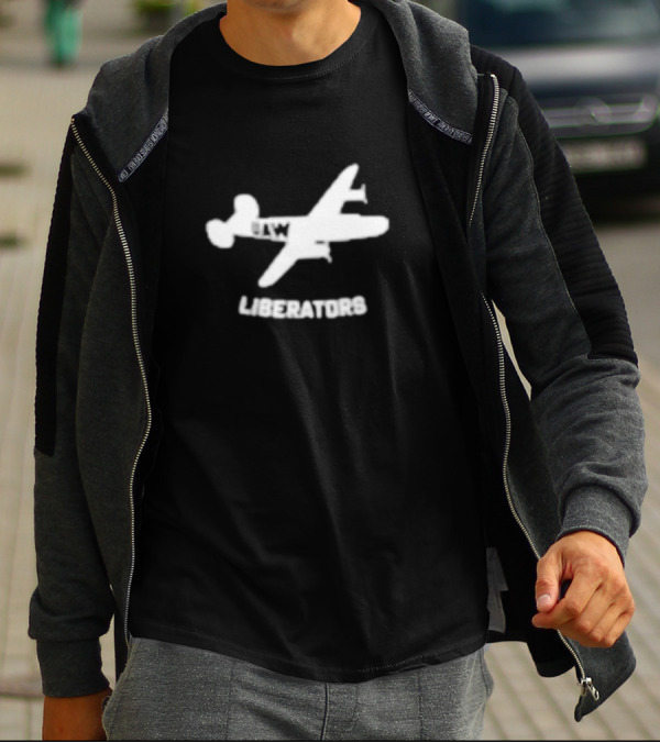 UAW Liberators Plane The Working Class Arsenal Of Democracy T-Shirt