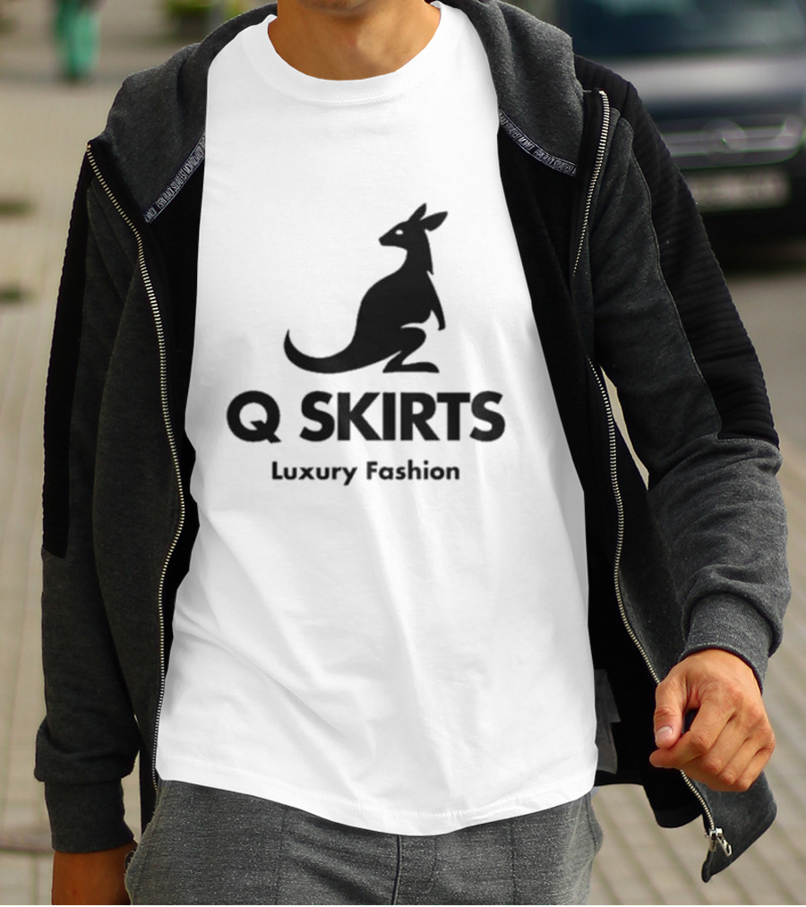 Q Skirts Luxury Fashion Kangaroo T-Shirt