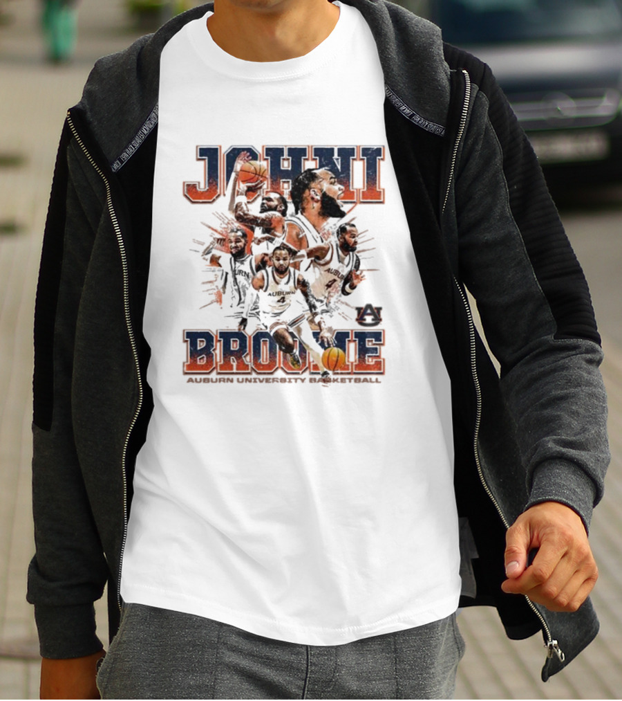 Johni Broome Auburn University Basketball T-Shirt