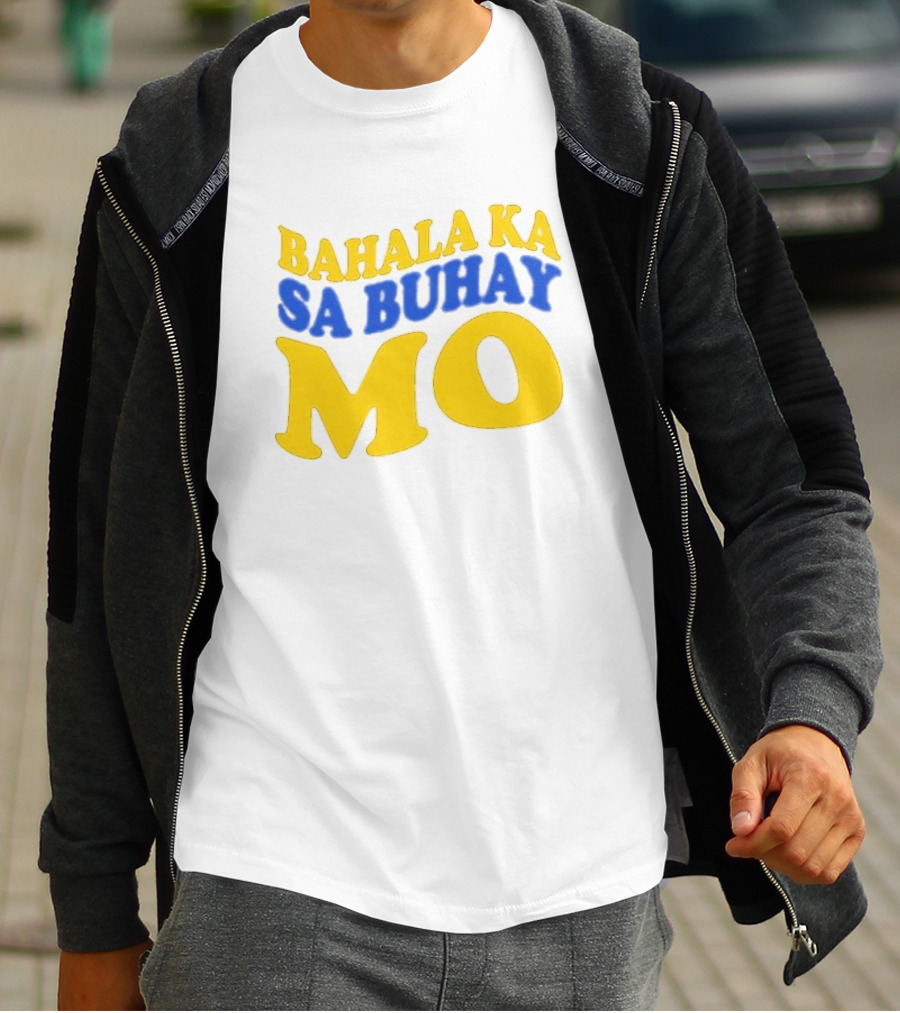 Bahala Ka Sa Buhay Mo Vibrant Retro T-Shirt