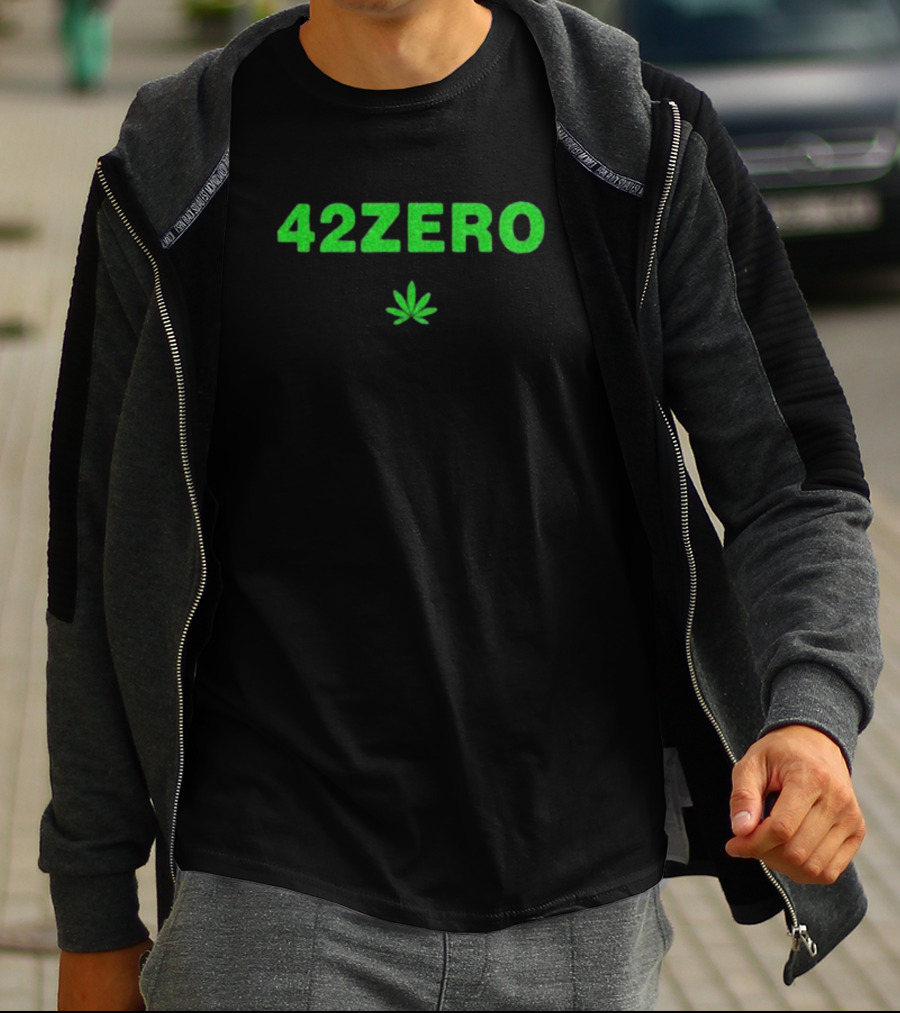 42 Zero Green Leaf Smashing Pumpkins T-Shirt