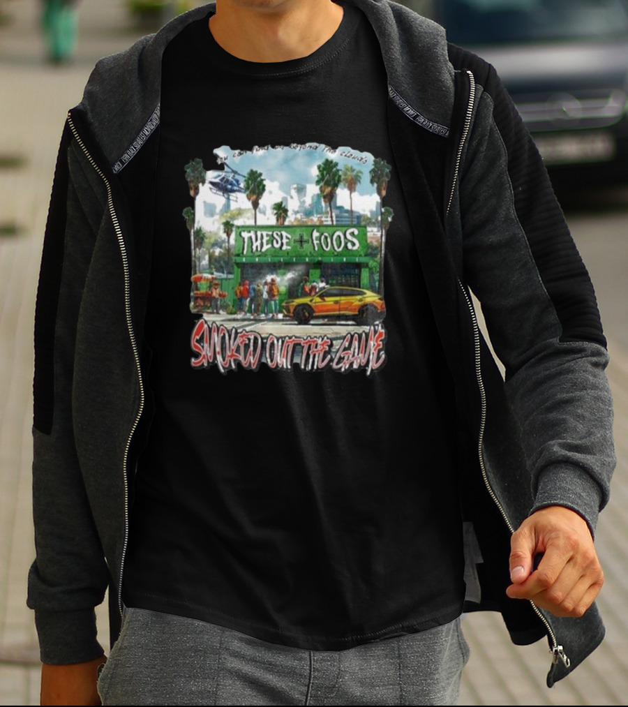These Foos Smoked Out The Game Beyond The Clouds T-Shirt
