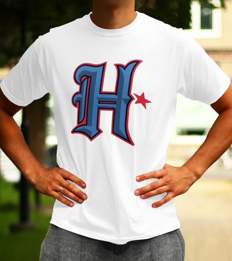 Houston Texans H Logo With Star T-Shirt