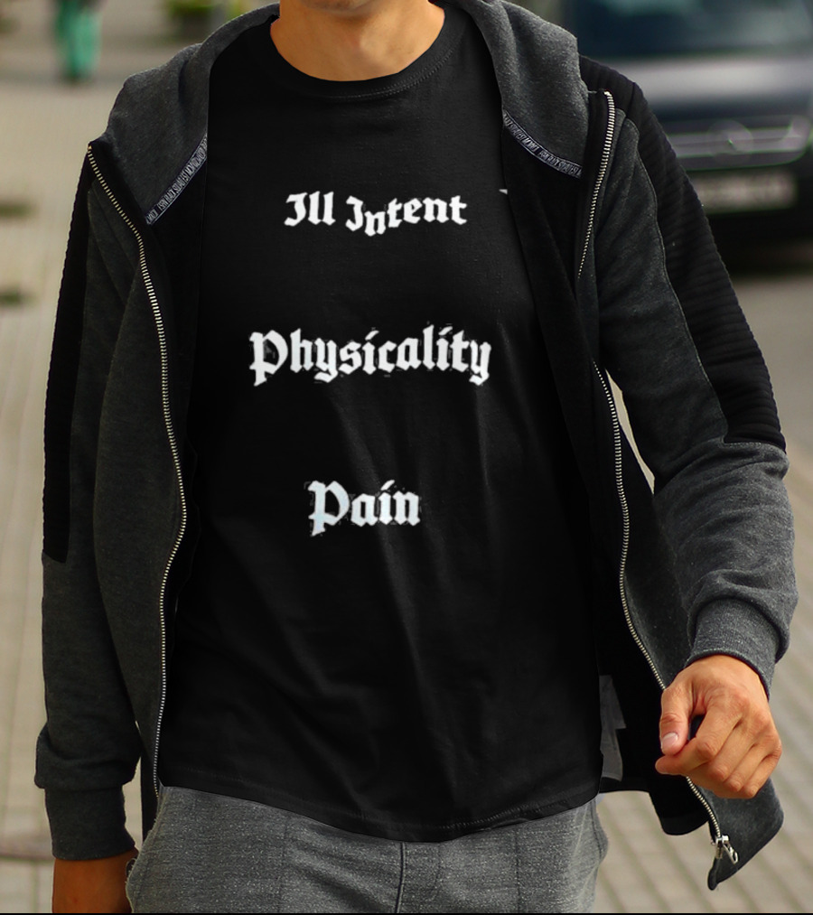Jack Jones Ill Intent Physicality Pain Gothic T-Shirt