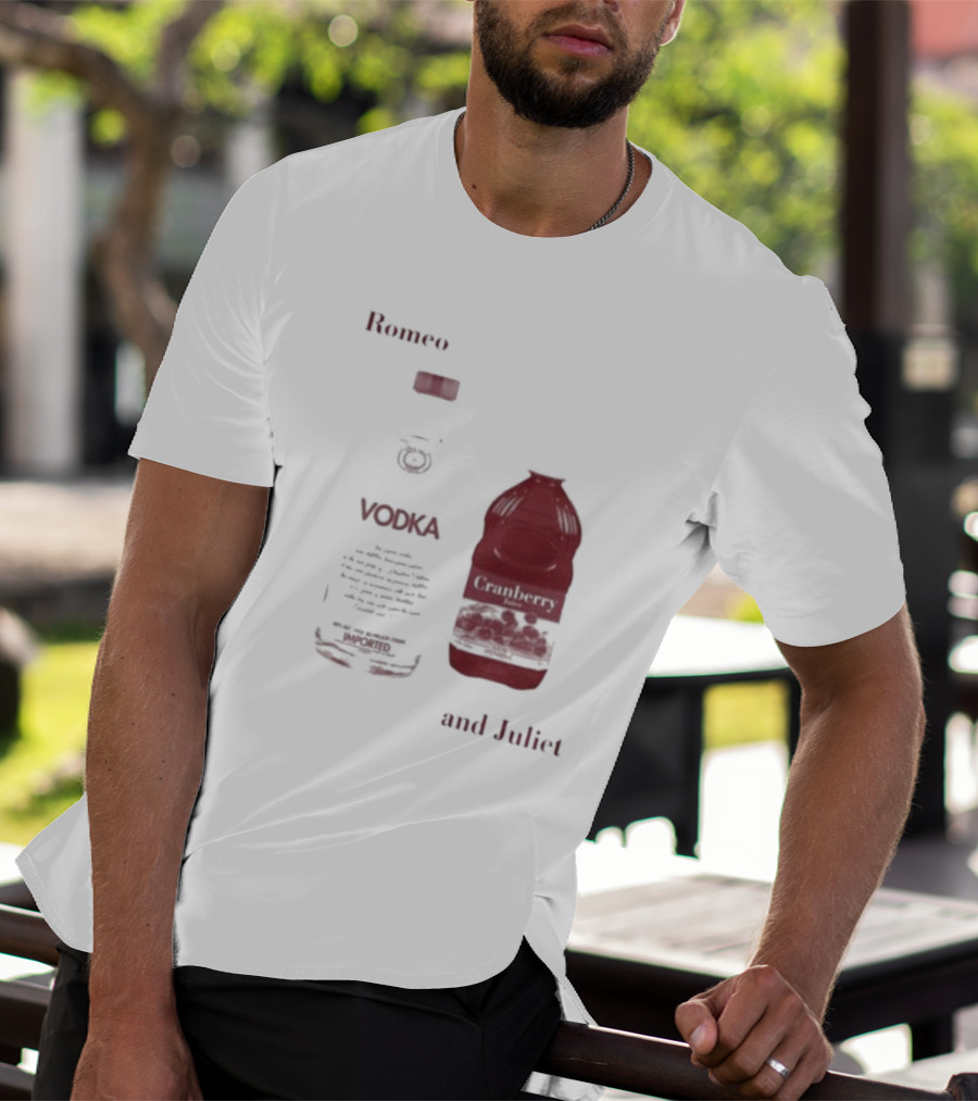 Romeo Vodka And Juliet Cranberry T-Shirt