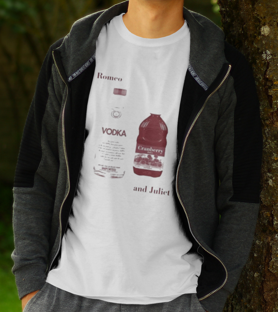Romeo Vodka And Juliet Cranberry T-Shirt