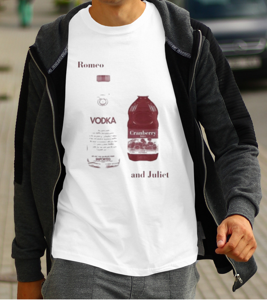 Romeo Vodka And Juliet Cranberry T-Shirt