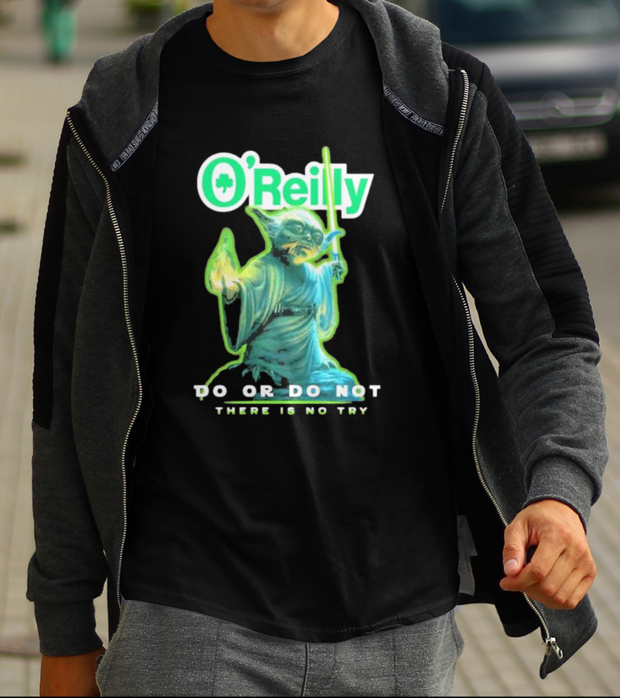 O'Reilly Yoda Star Wars Do Or Do Not There Is No Try T-Shirt
