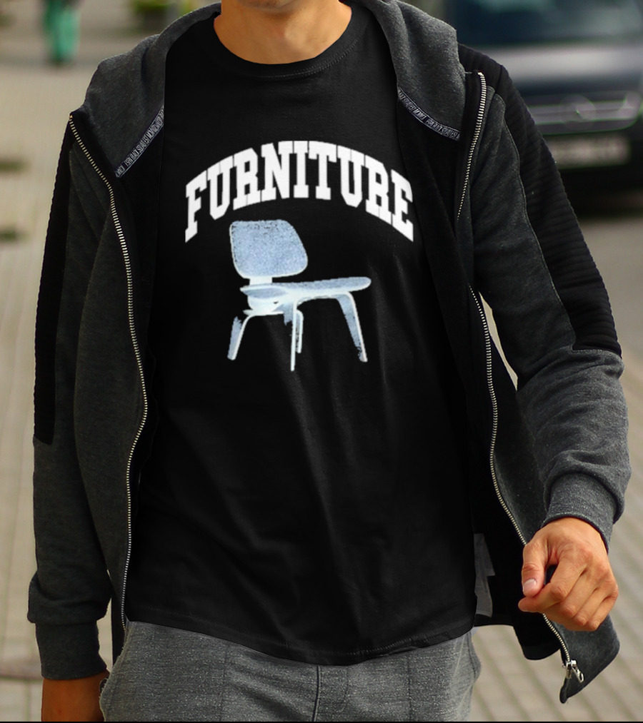 Shayne Wearing The Furniture Chair T-Shirt