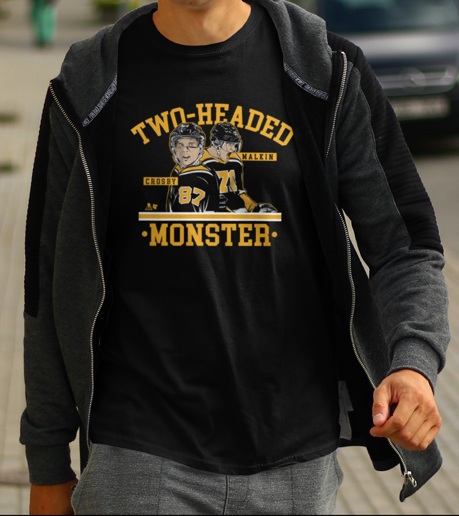 Two-Headed Monster Crosby Malkin 87 71 T-Shirt