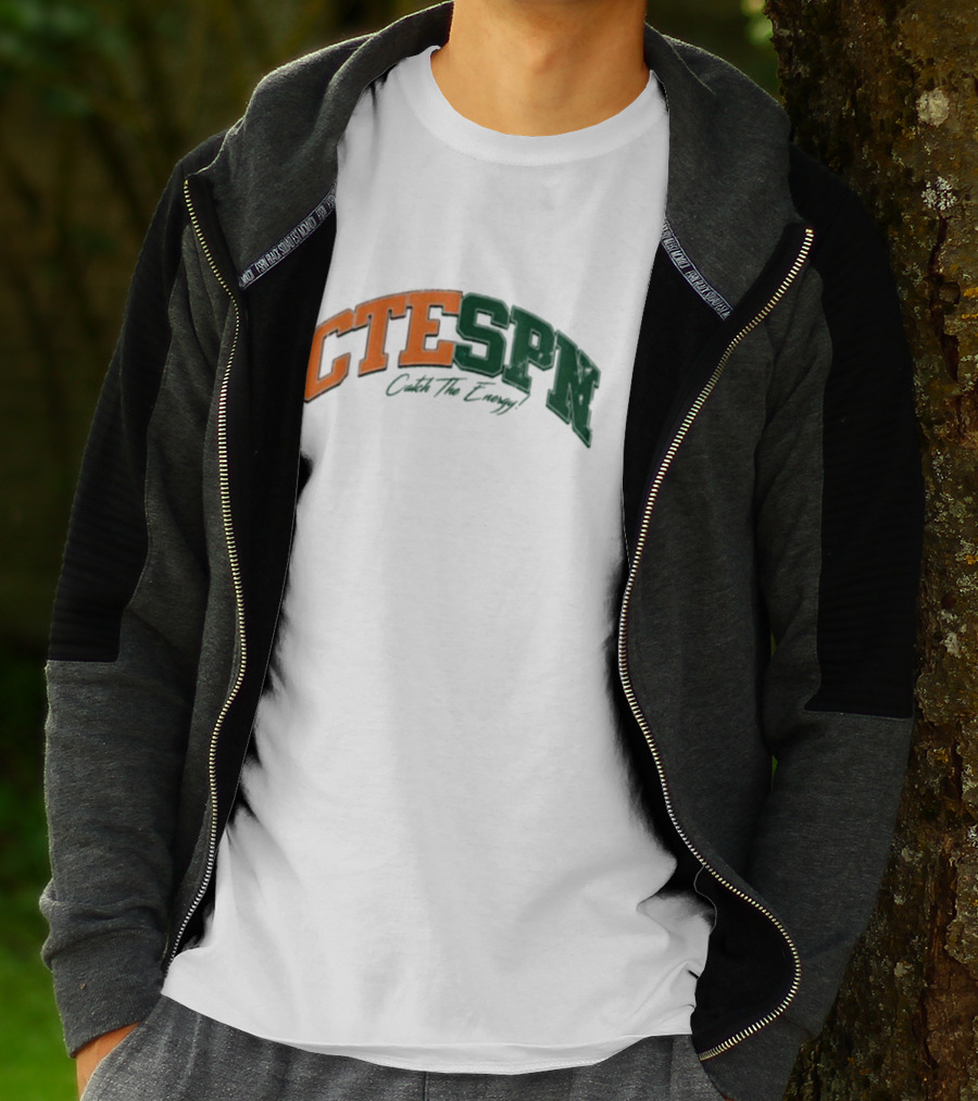 CTESPN Catch The Energy Sports Enthusiast T-Shirt