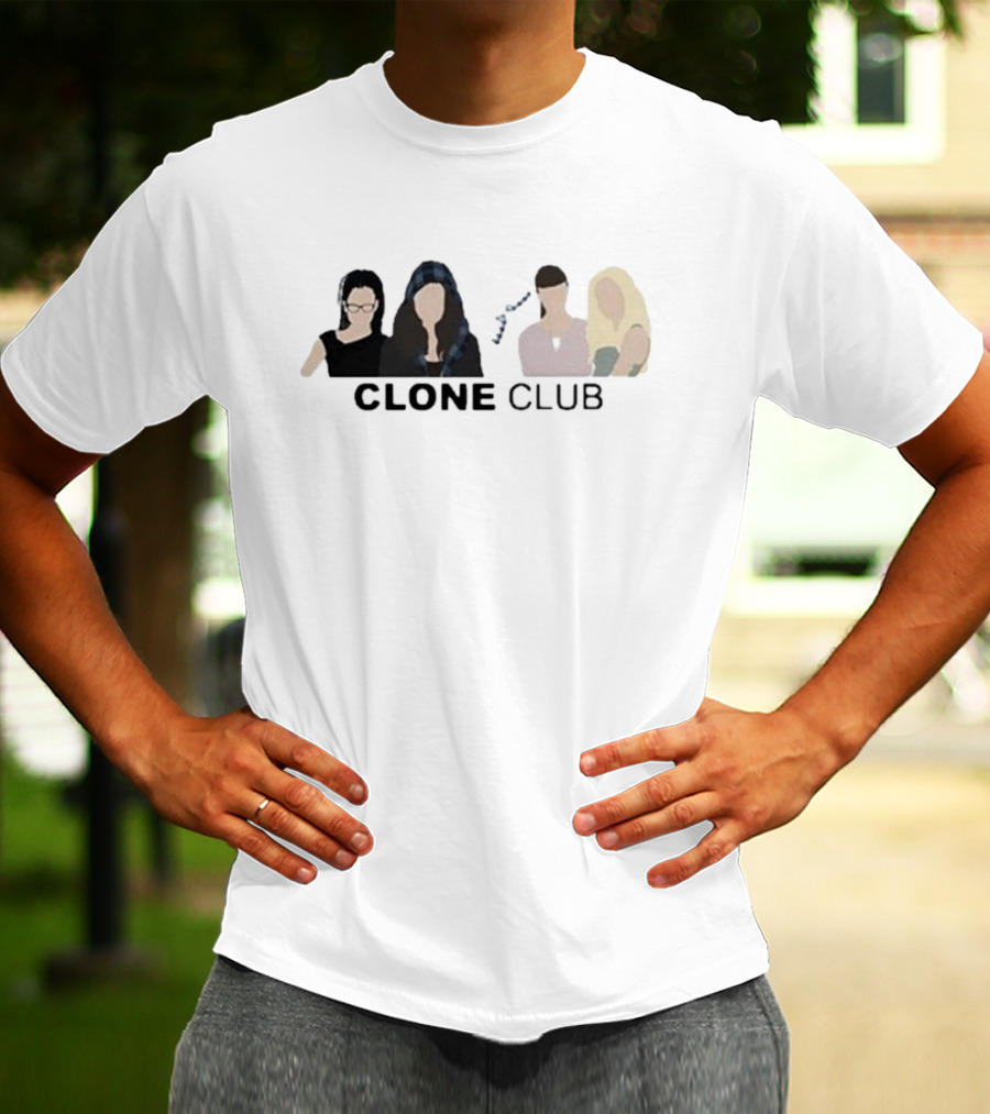 Orphan Black Clone Club Faces T-Shirt