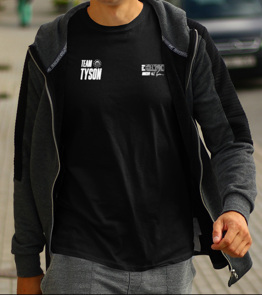 Team Tyson Champion Mike Tyson King Of The Ring T-Shirt