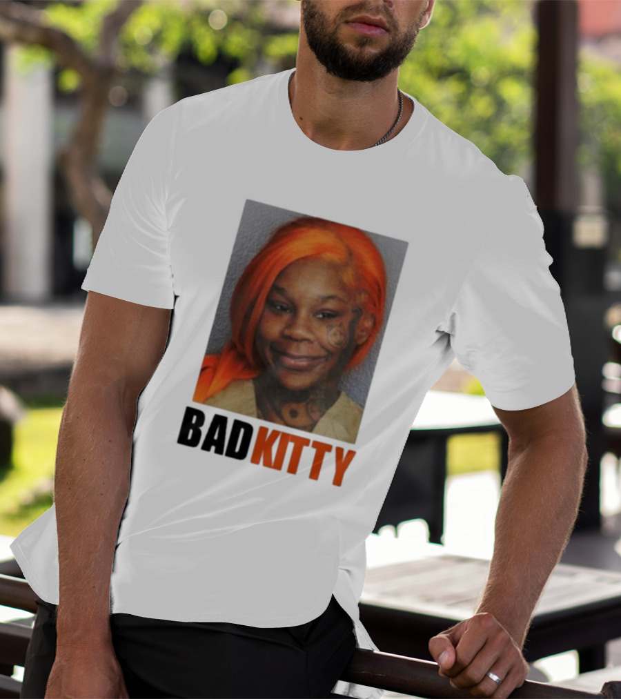 Bad Kitty Sukihana Mugshot T-Shirt