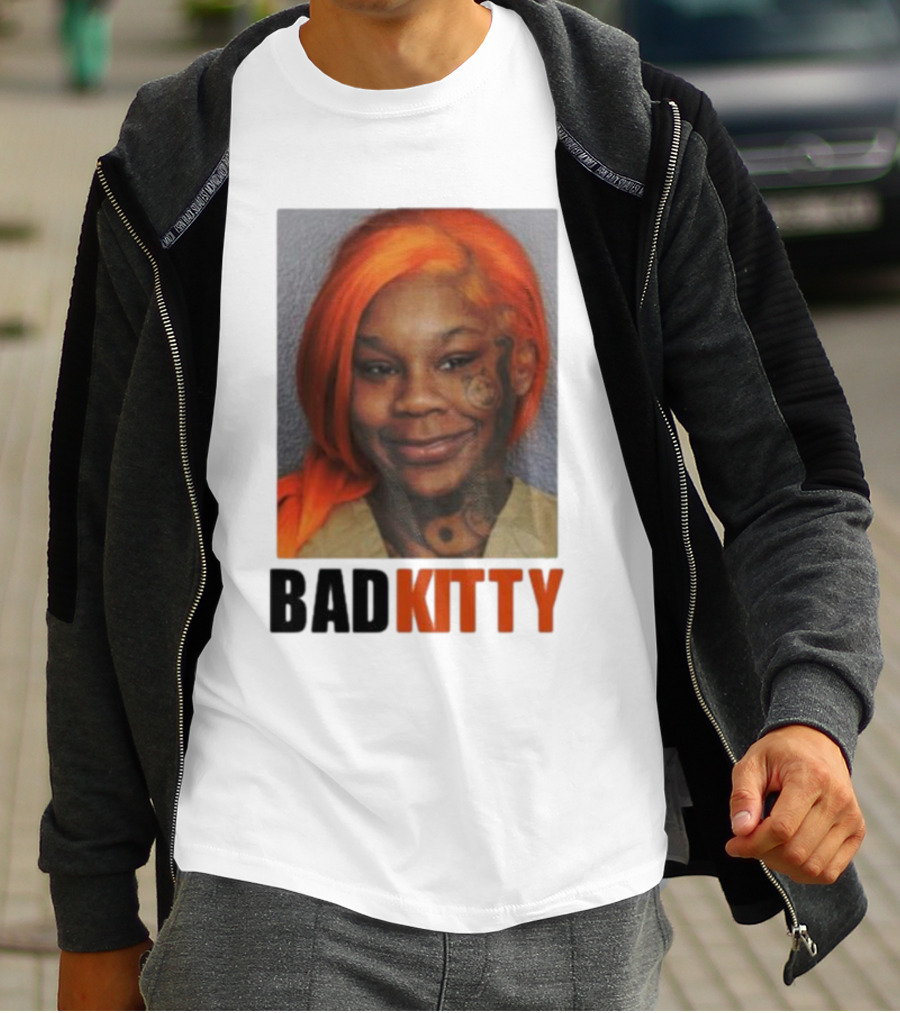 Bad Kitty Sukihana Mugshot T-Shirt