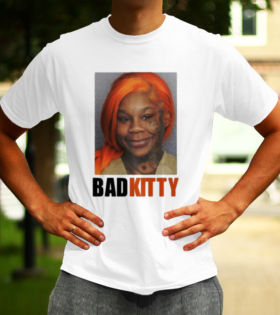 Bad Kitty Sukihana Mugshot T-Shirt