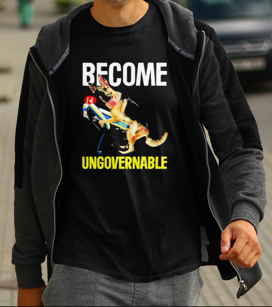 Become Ungovernable Police Dog Challenge T-Shirt