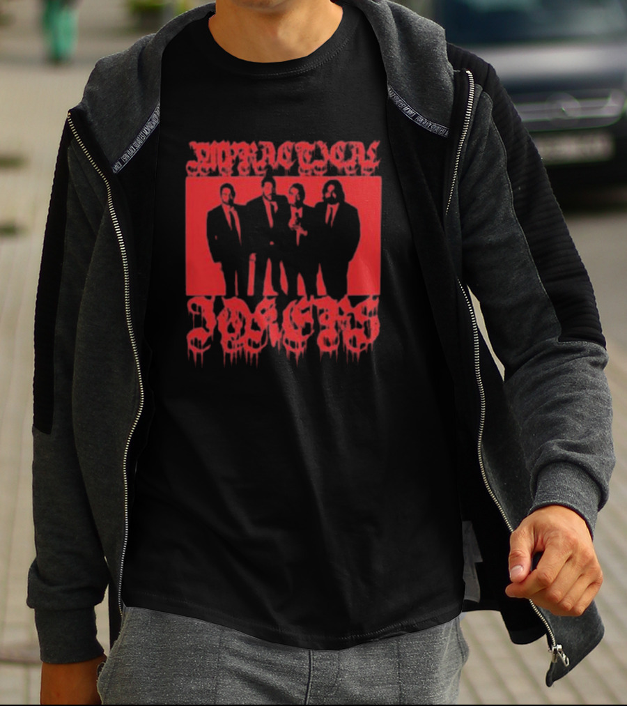 Impractical Jokers Red Silhouette Sequence T-Shirt
