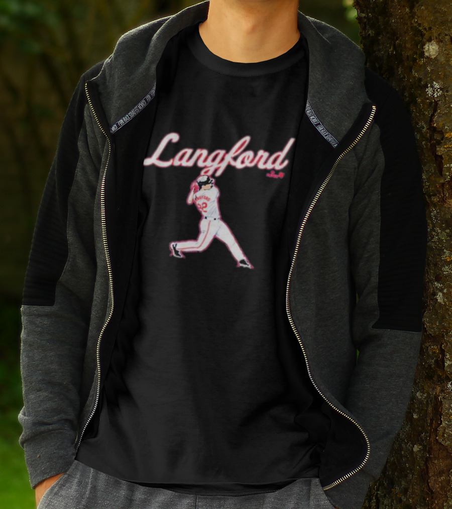 Langford 22 Baseball Slugger Swing T-Shirt