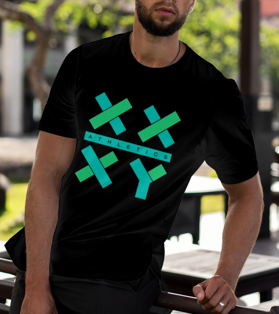 Xx Xy Athletics Neon Geometric T-Shirt