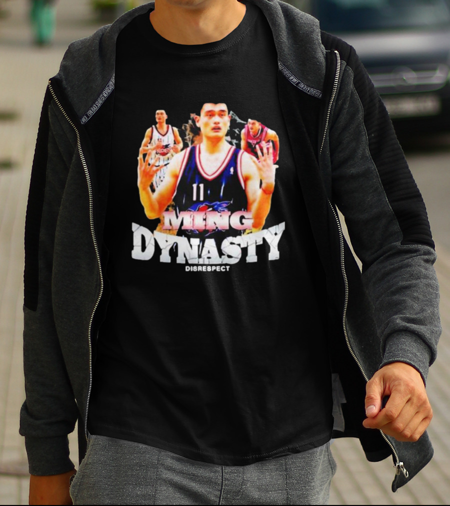 Ming Dynasty Yao Disrespect Basketball T-Shirt