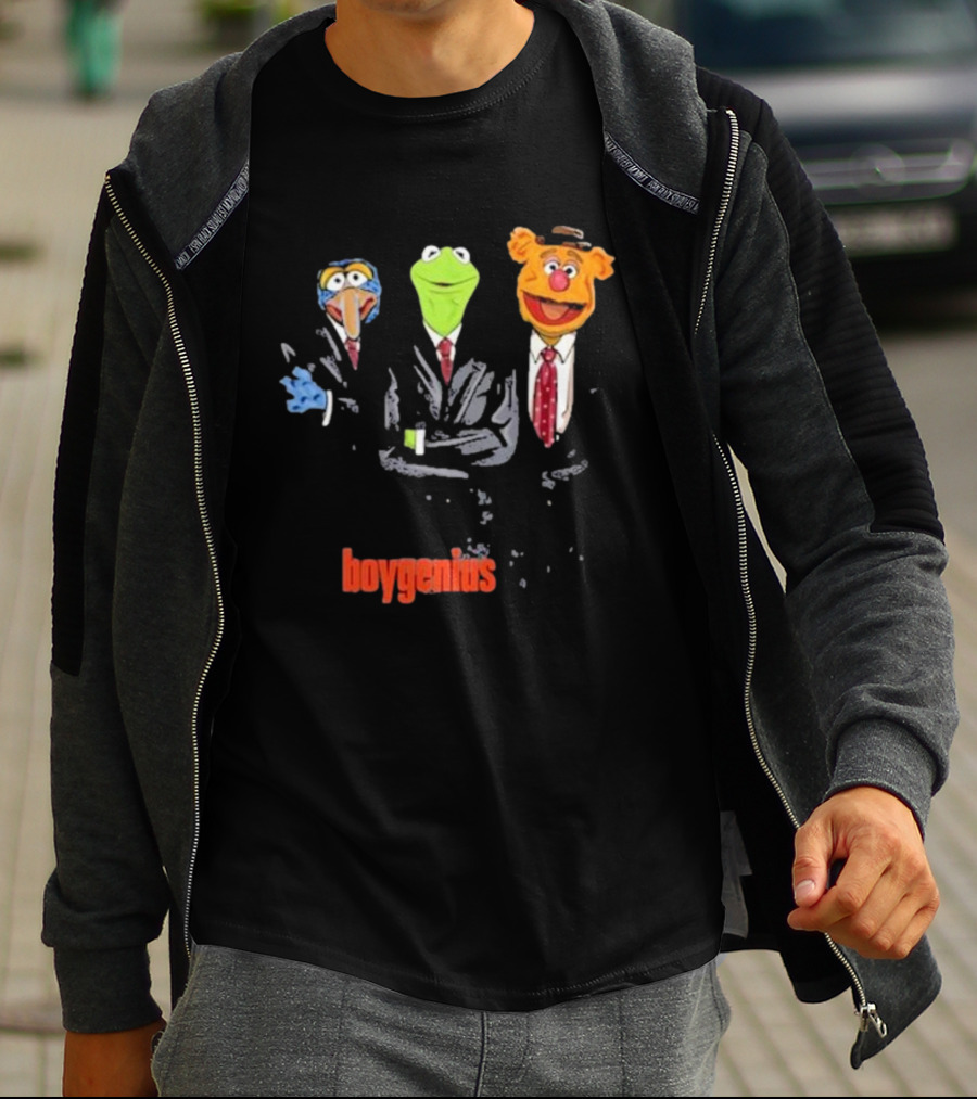 Boygenius Muppet Characters In Suits T-Shirt