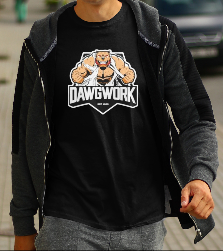 Dawgwork Est 1983 Muscle Dog Power T-Shirt