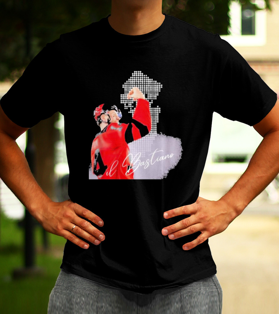 Il Bastiano Number 4 Hockey Celebration Signature T-Shirt