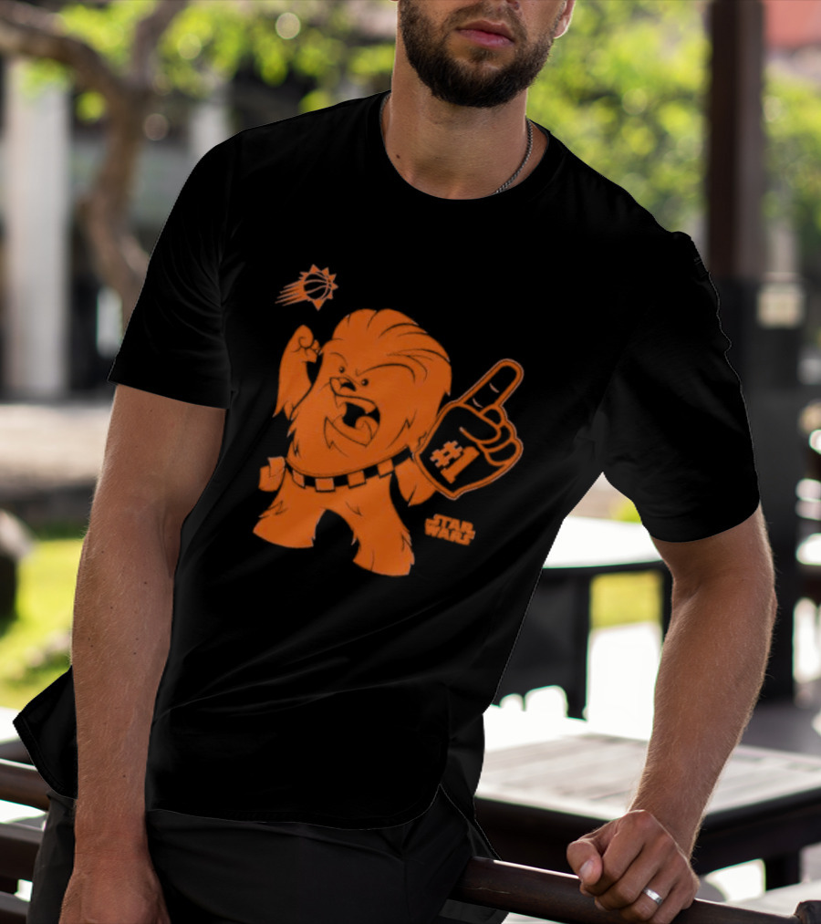 Phoenix Suns Star Wars Chewie Number One Fan T-Shirt