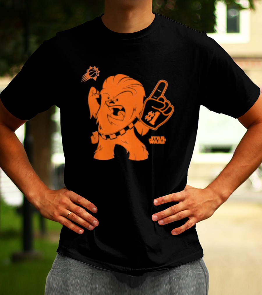 Phoenix Suns Star Wars Chewie Number One Fan T-Shirt