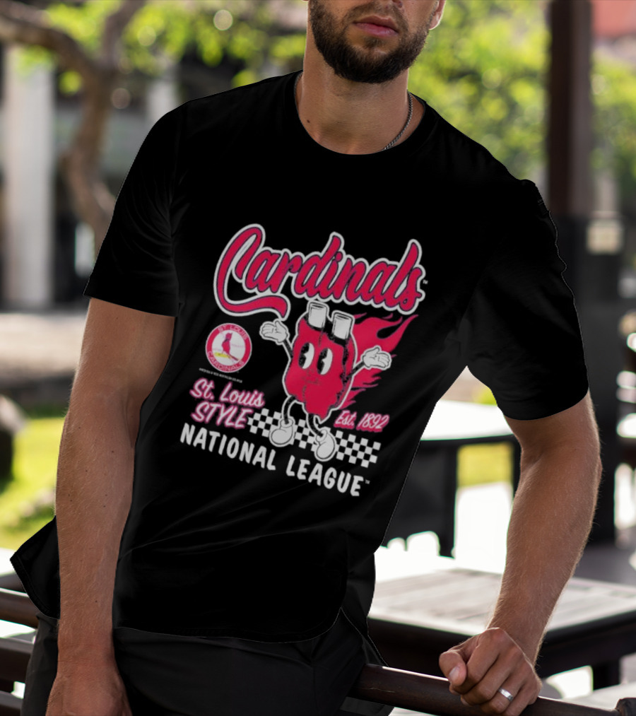 Cardinals St. Louis Style National League Est. 1892 T-Shirt