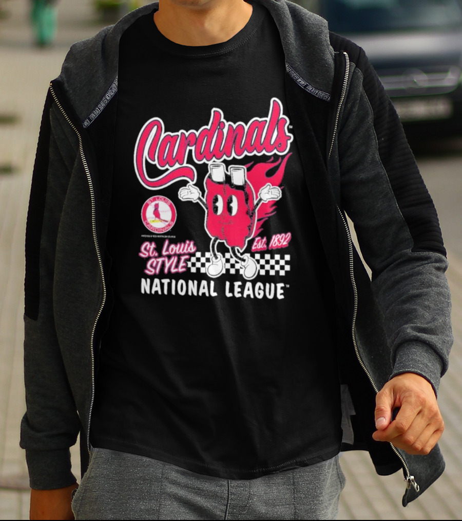 Cardinals St. Louis Style National League Est. 1892 T-Shirt