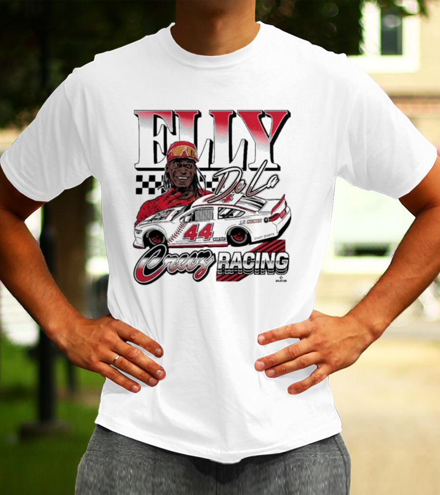 Elly De La Cruz Racing Car 44 Racing T-Shirt