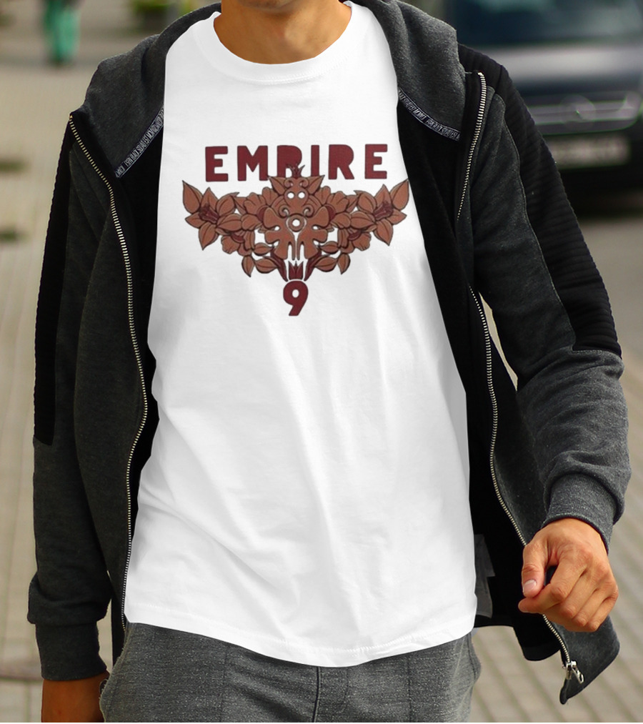 Empire 9 Washeado Khaki Floral T-Shirt