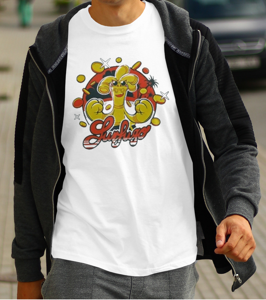 Meccha Japan Gholdengo Lurking Pokemon Ringer T-Shirt