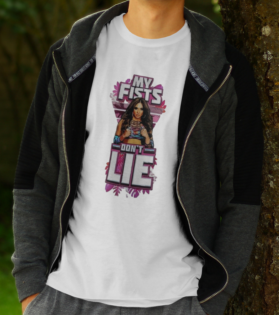 MY FISTS DON'T LIE Boxing Champion T-Shirt