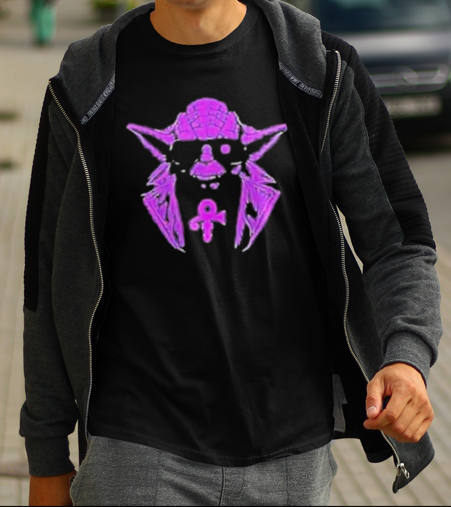 Yoda Purple Symbol Fusion T-Shirt