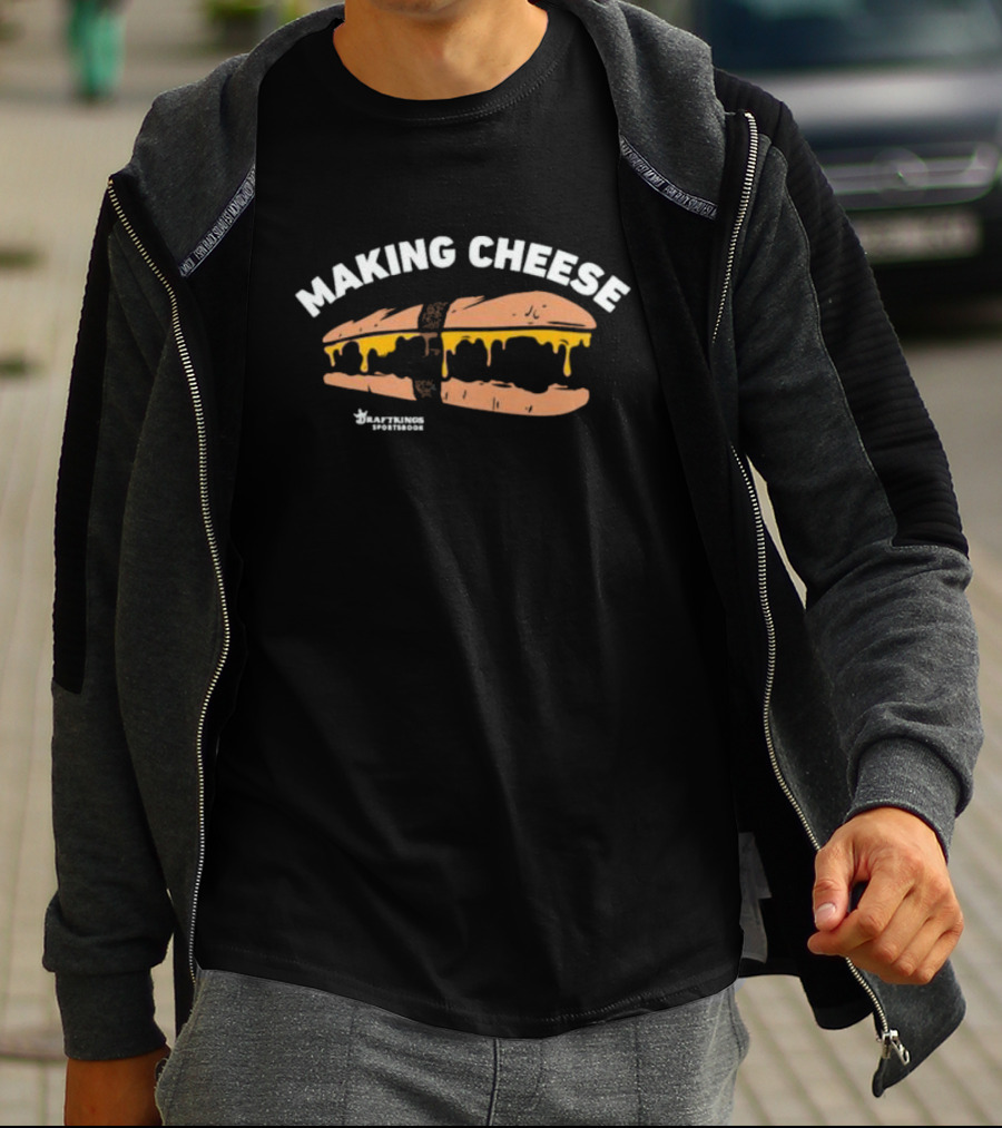 DraftKings Sportsbook Pennsylvania Making Cheese Iconic Sandwich T-Shirt