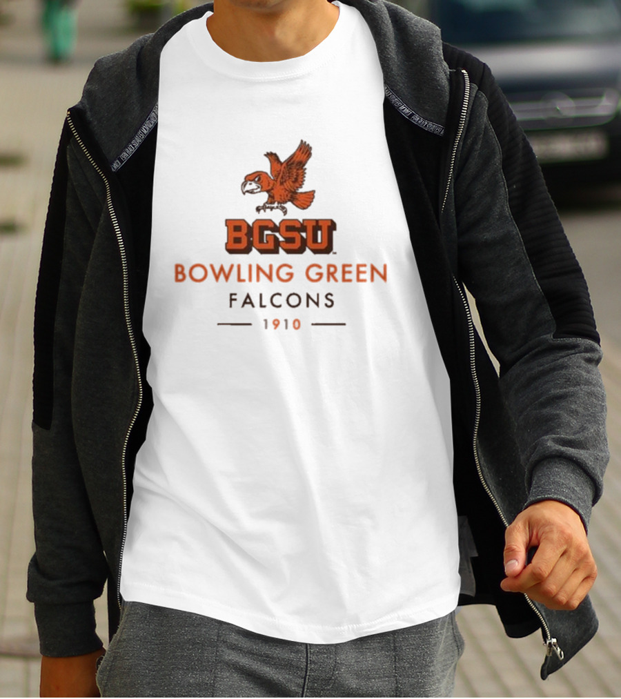 BGSU Bowling Green Falcons 1910 Vintage Falcon T-Shirt
