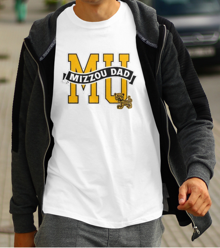 MU Mizzou Dad Tiger T-Shirt