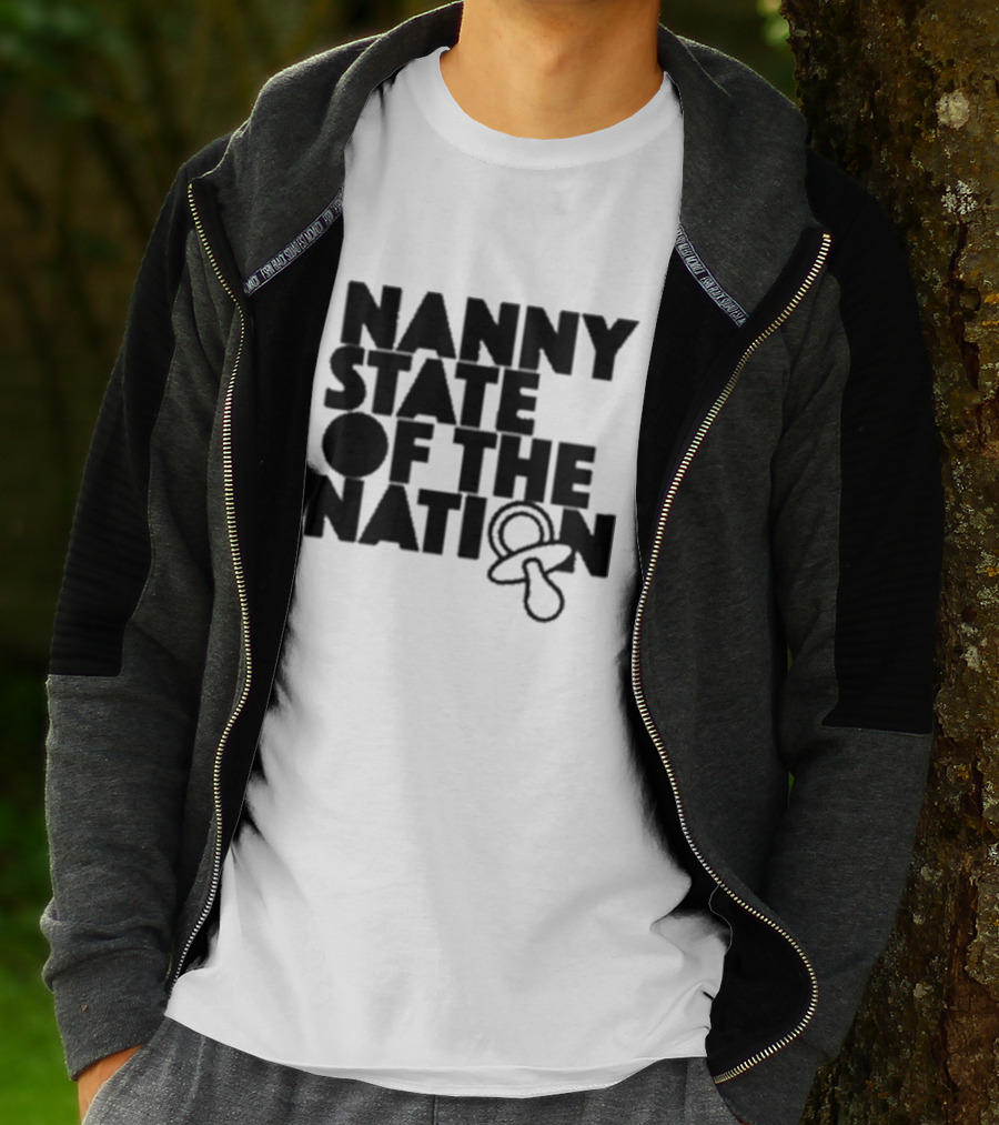 Nanny State Of The Nation Pacifier T-Shirt