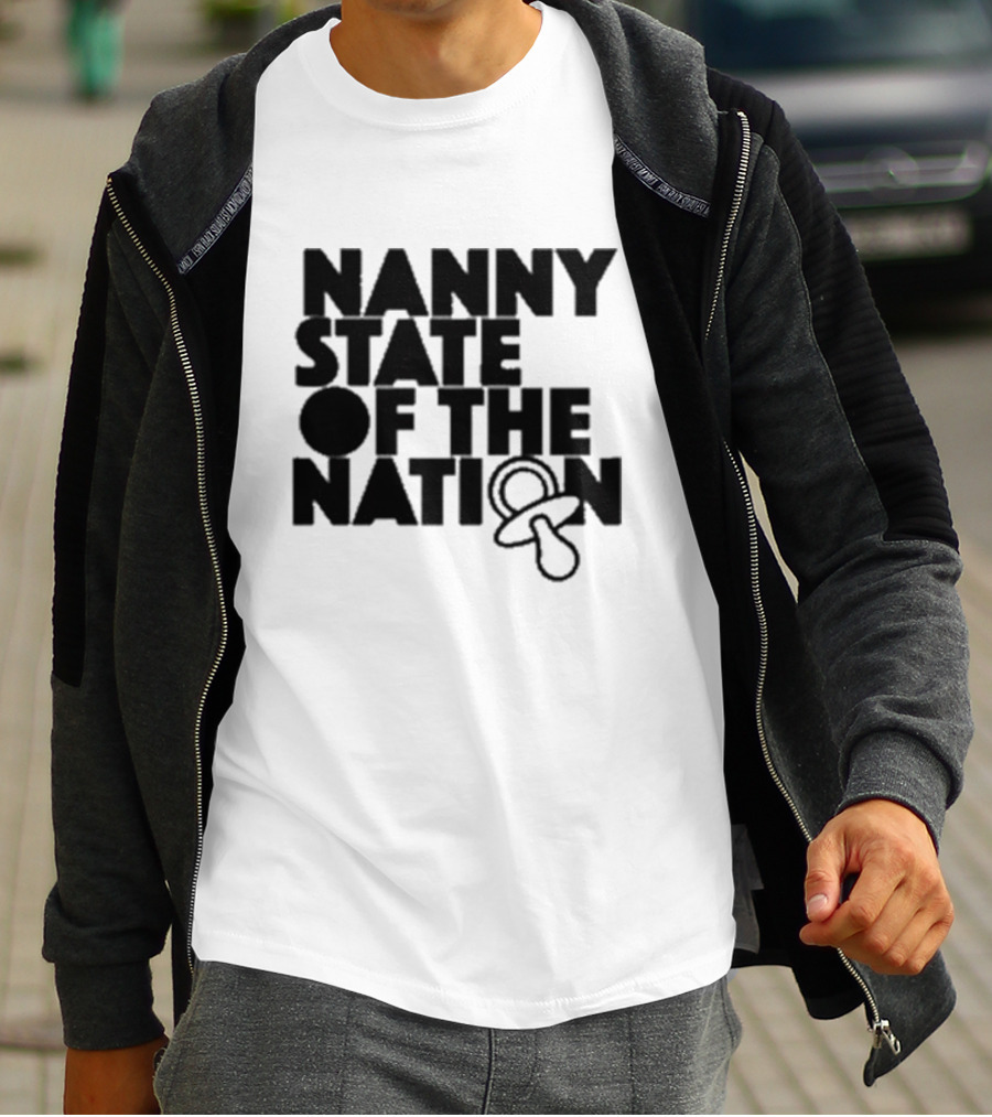 Nanny State Of The Nation Pacifier T-Shirt