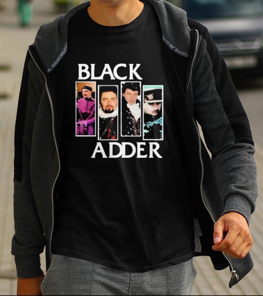 Black Adder Images Rowan Atkinson T-Shirt