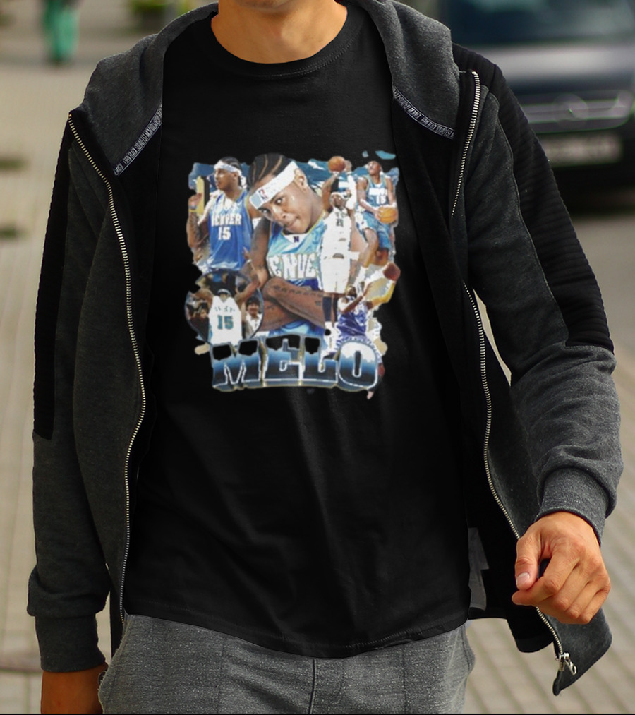 Melo Denver Rap Basketball Legend T-Shirt