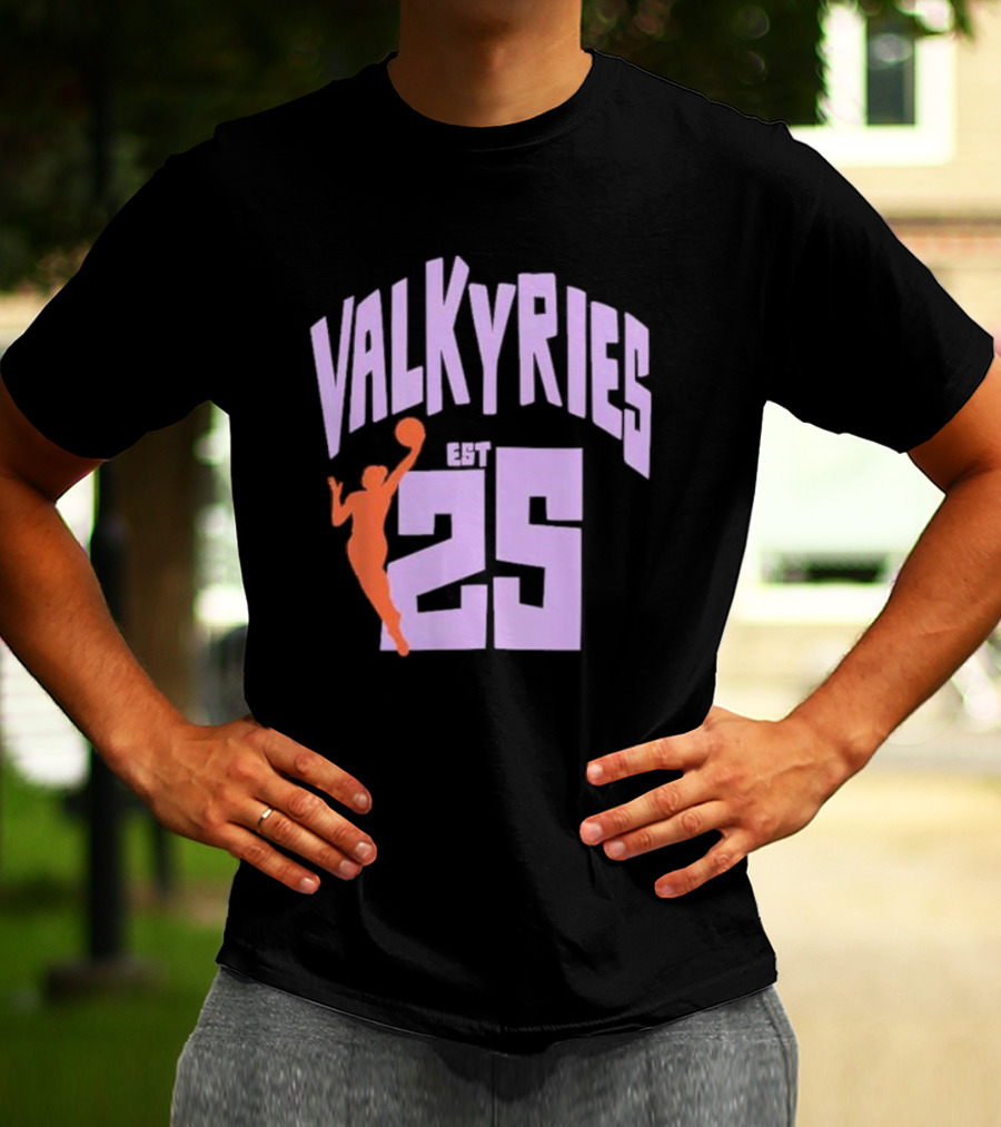 Golden State Valkyries EST 25 Basketball Playa Society T-Shirt