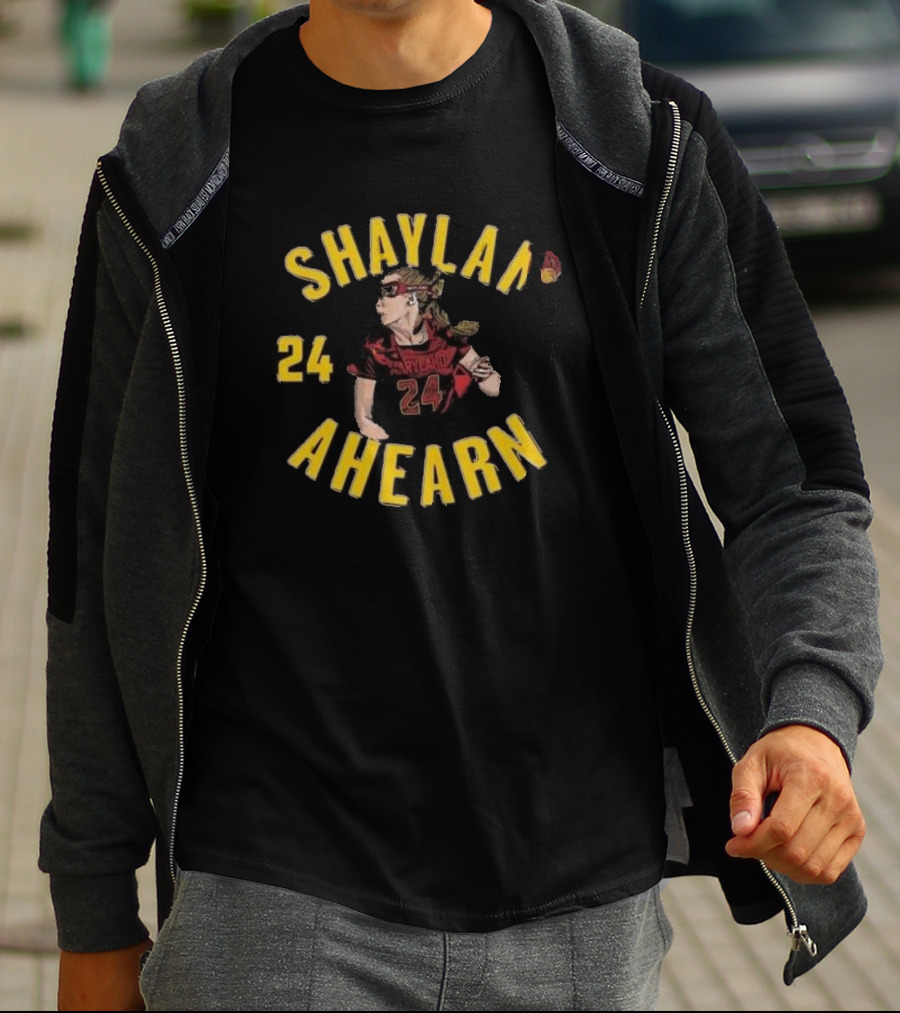 Shaylan Ahearn Maryland 24 Sports T-Shirt