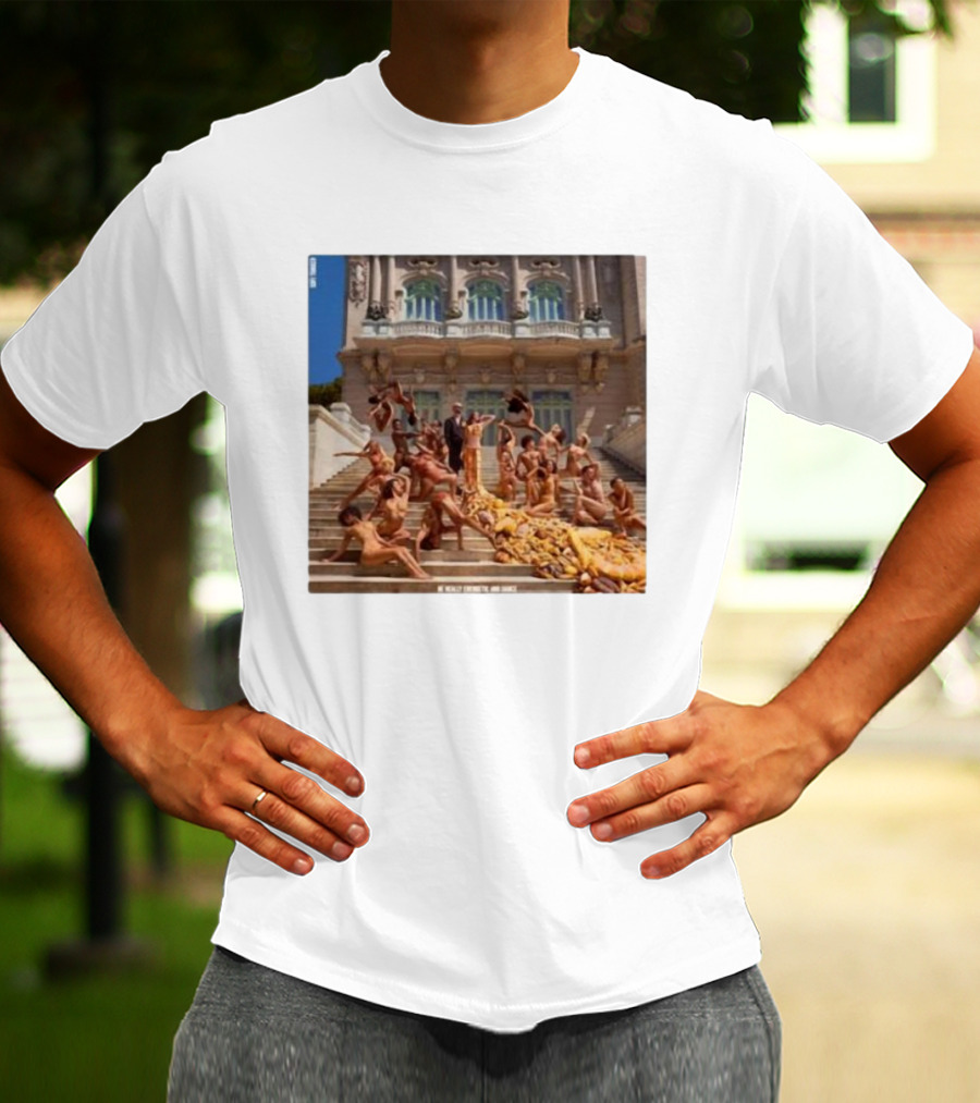 Sofi Tukker Bread Album Cover Art Dripping In Bread On Grand Staircase T-Shirt