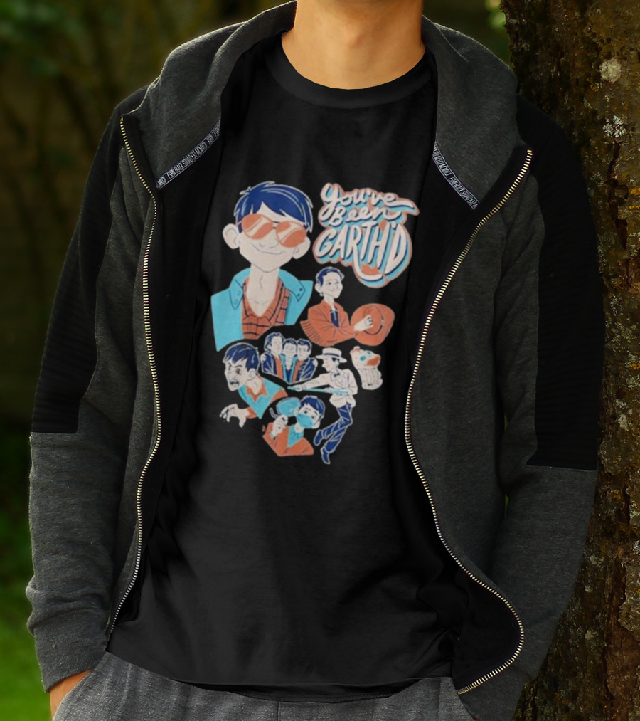 You’ve Been Garthed Blue Cartoon Character Collection T-Shirt